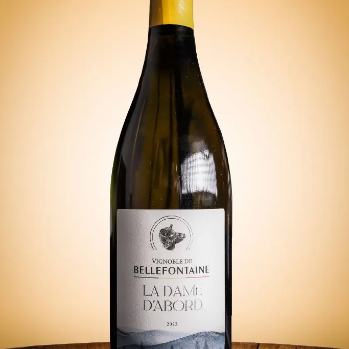 Domaine de Bellefontaine behaalde een gouden medaille met de cuvée La Dame d' Abord 2023, een 100% solaris / foto Bellefontaine