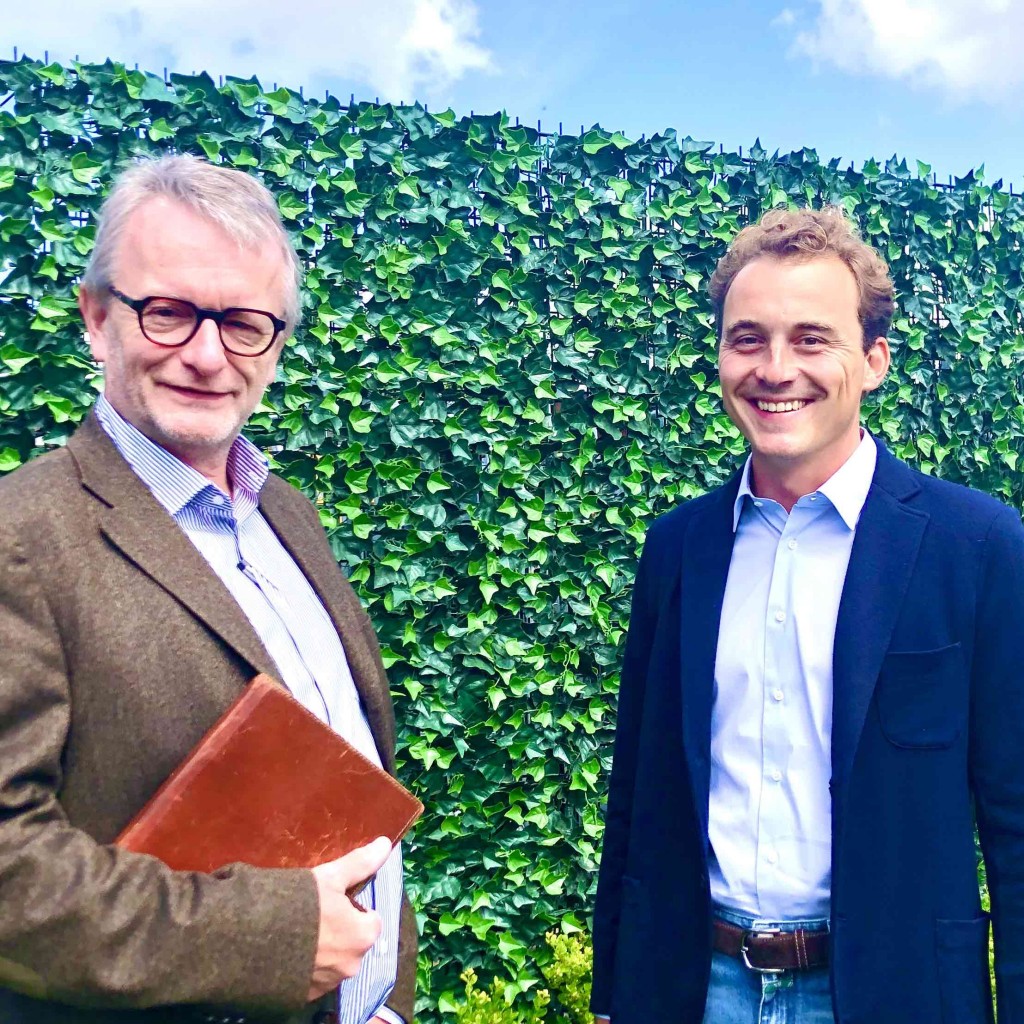 In gesprek met wijnmaker Charles Lachaux /. foto K.V.
