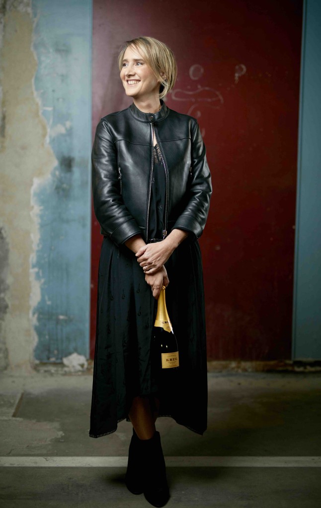 Julie Clavil, de nieuwe keldermeester bij Krug / foto Krug - Michael Ferire