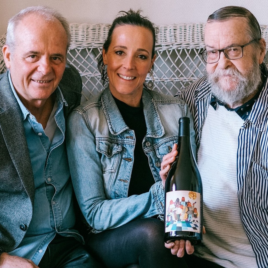Vlnr Dirk Vermeersch, Ann Vermeersch en Paul Ibou / foto LePlan