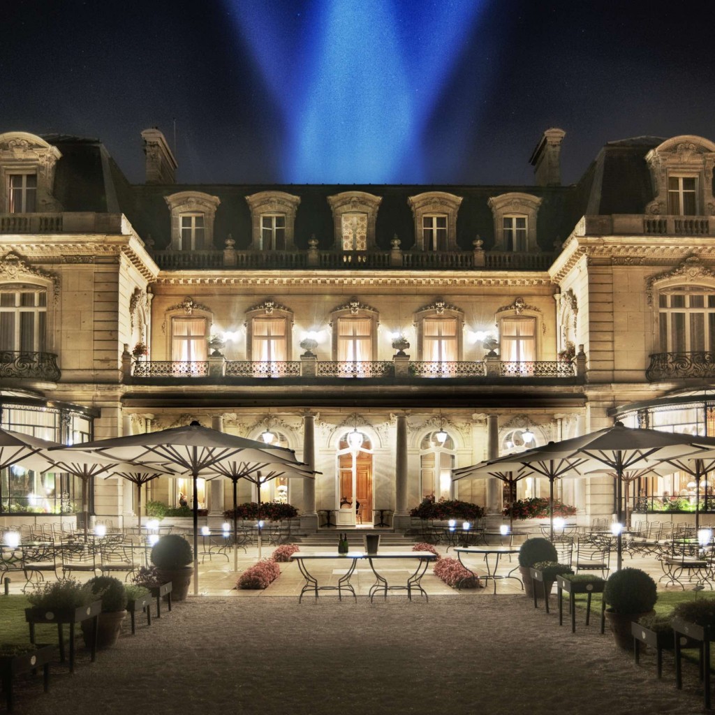Het prestigieuze hotel-restaurant Les Crayères / foto website Les Crayères