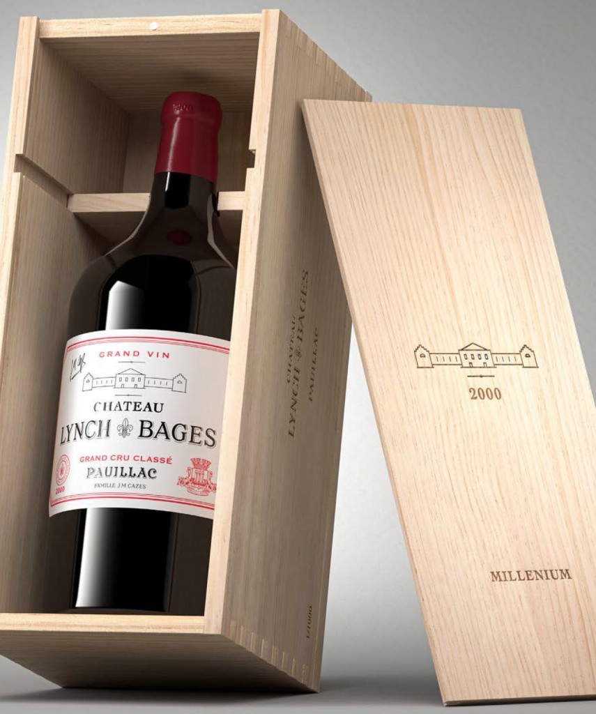 De gelimiteerde 'Millennium'-dubbele magnum / foto Lynch Bages