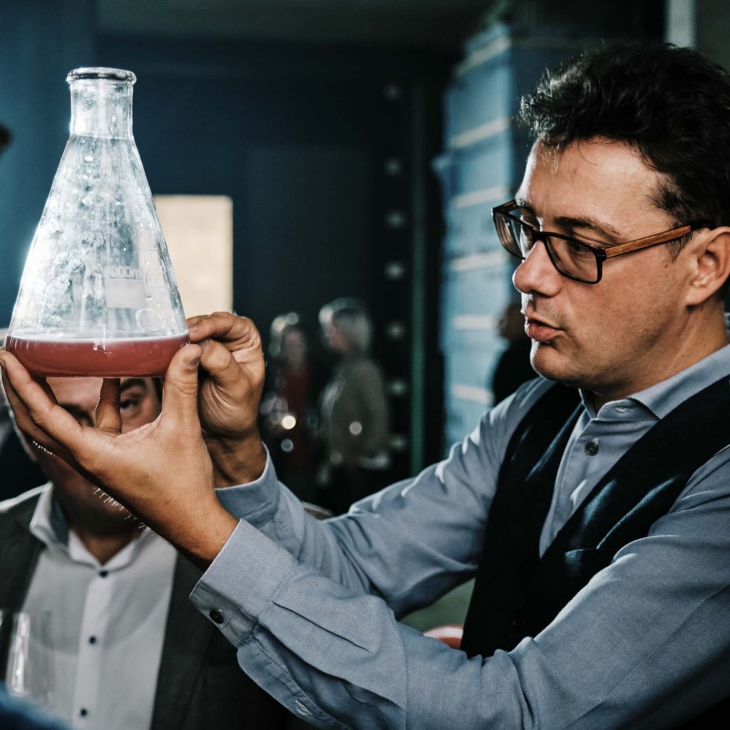 Wijnmaker Pieter Raeymaekers / foto Valke Vleug