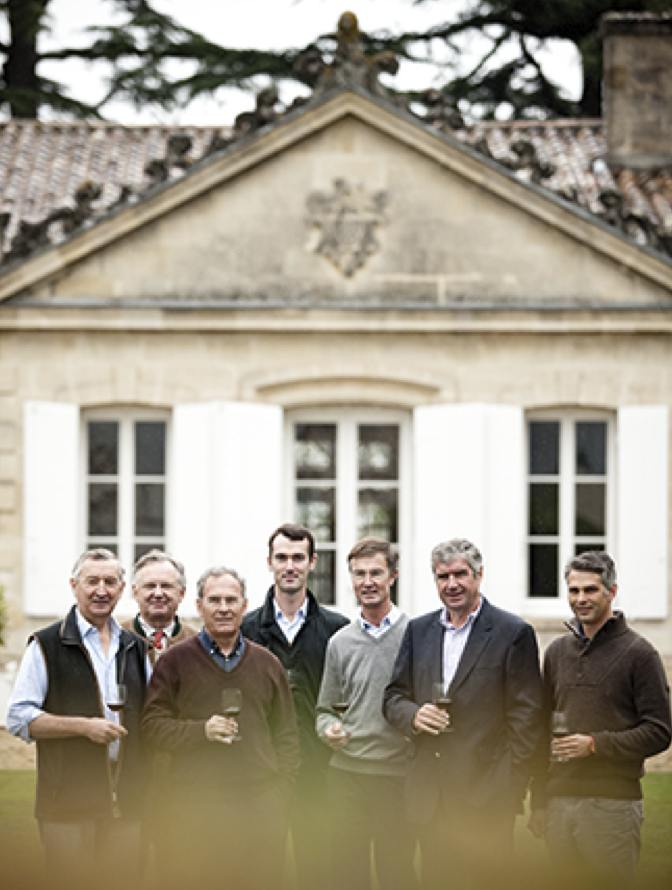 De Thienponts op Vieux Château Certan (foto Diego Franssen)
