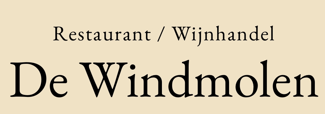 Restaurant - Wijnhandel De Windmolen