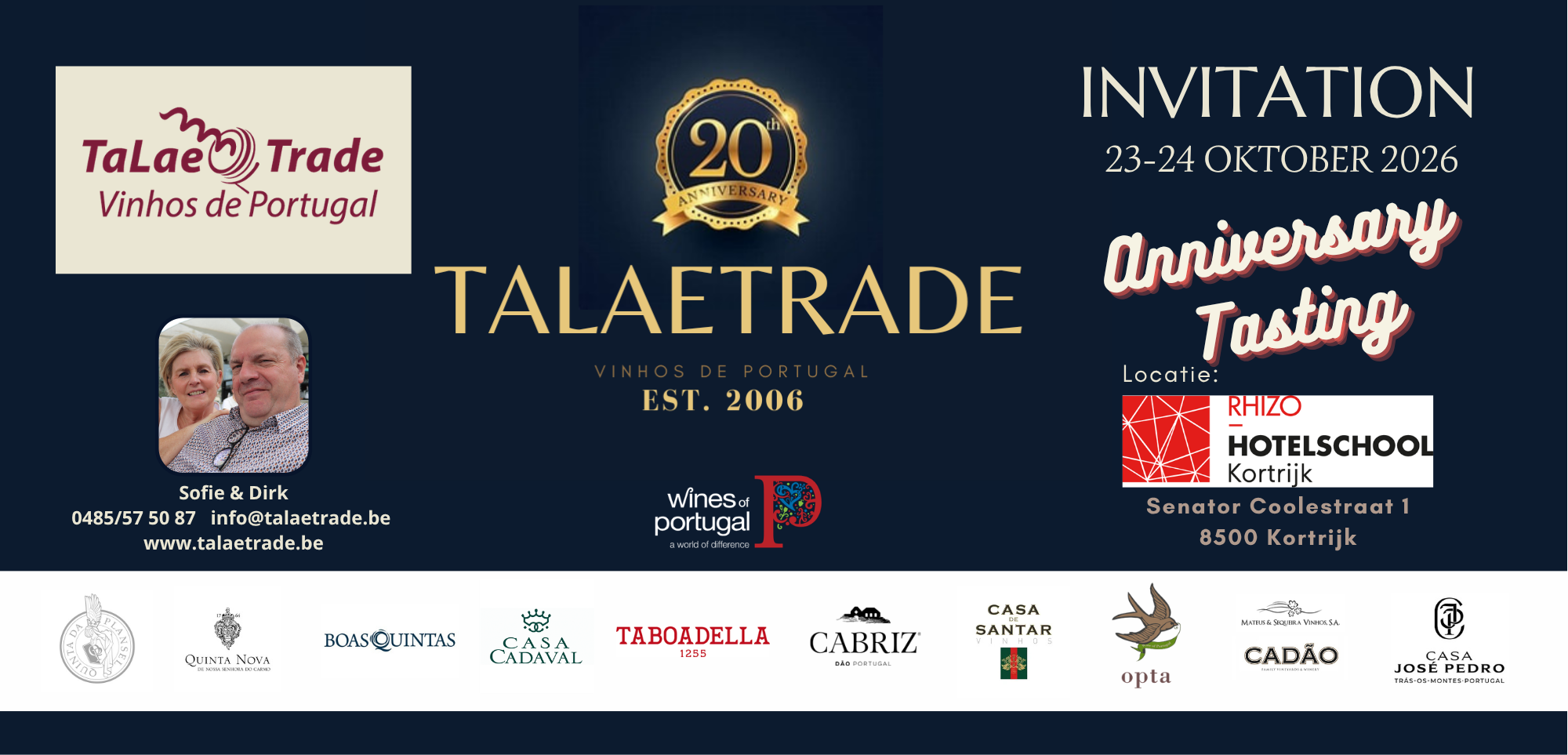 20th Anniversary Tasting