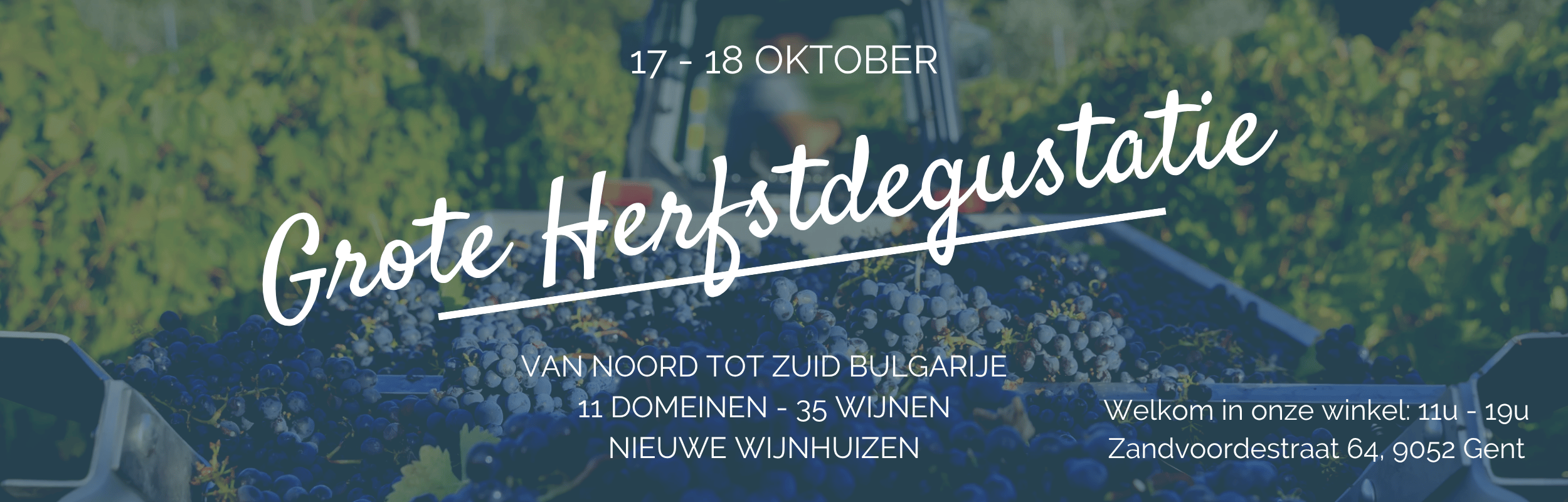 Grote Herfstdegustatie